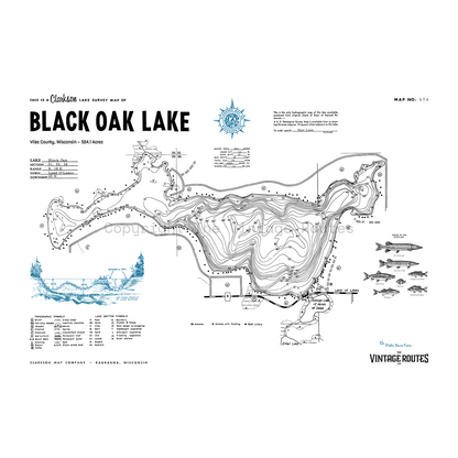 Black Oak Lake, Vilas County, WI