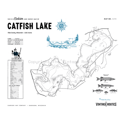 Catfish Lake, Vilas County, WI