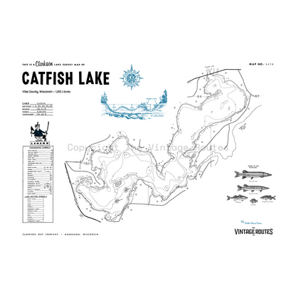 Catfish Lake, Vilas County, WI