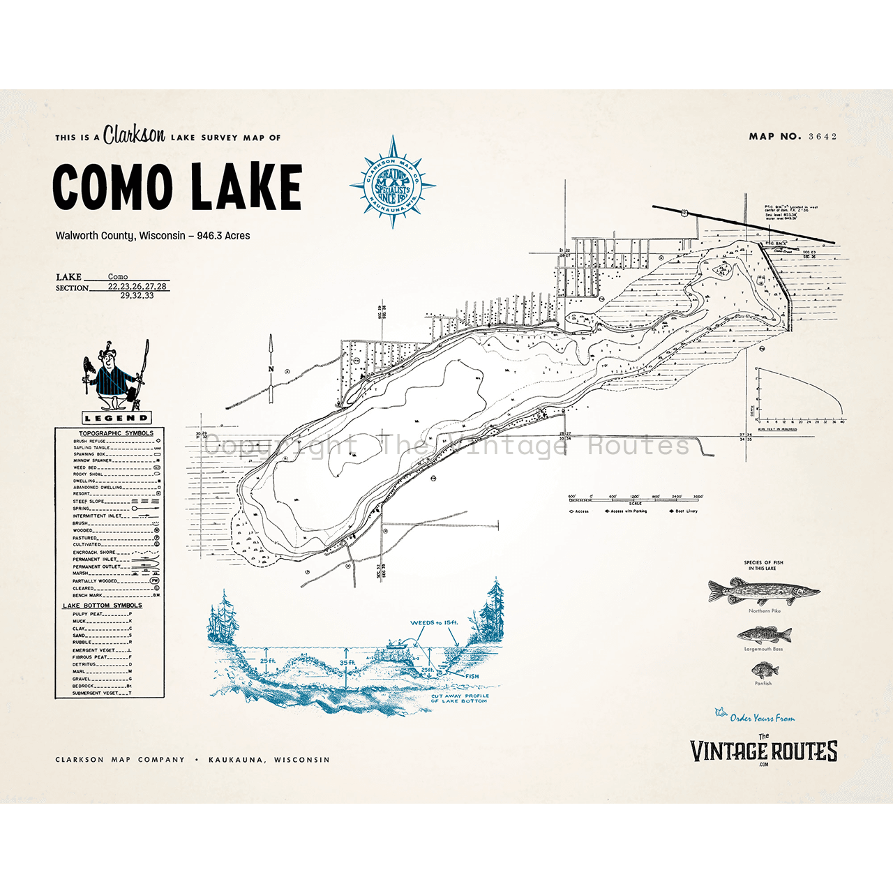 Como Lake, Walworth County, WI