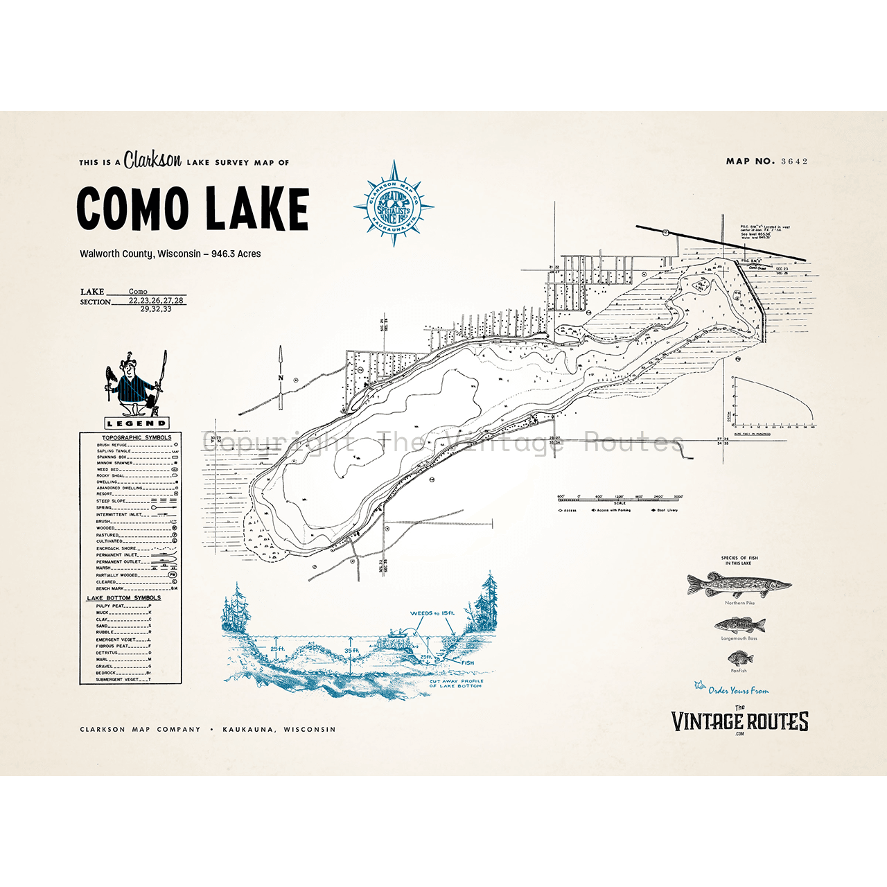 Como Lake, Walworth County, WI