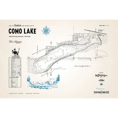 Como Lake, Walworth County, WI