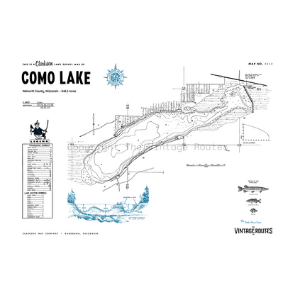 Como Lake, Walworth County, WI