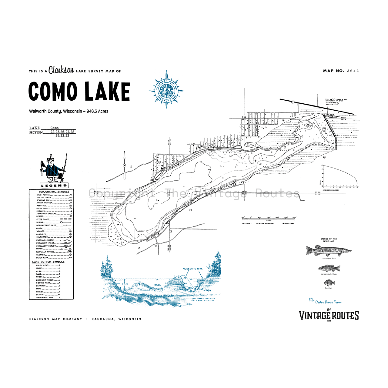 Como Lake, Walworth County, WI