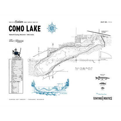 Como Lake, Walworth County, WI