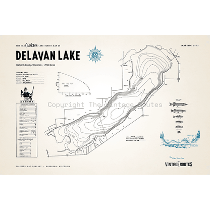 Delavan Lake, Walworth County, WI