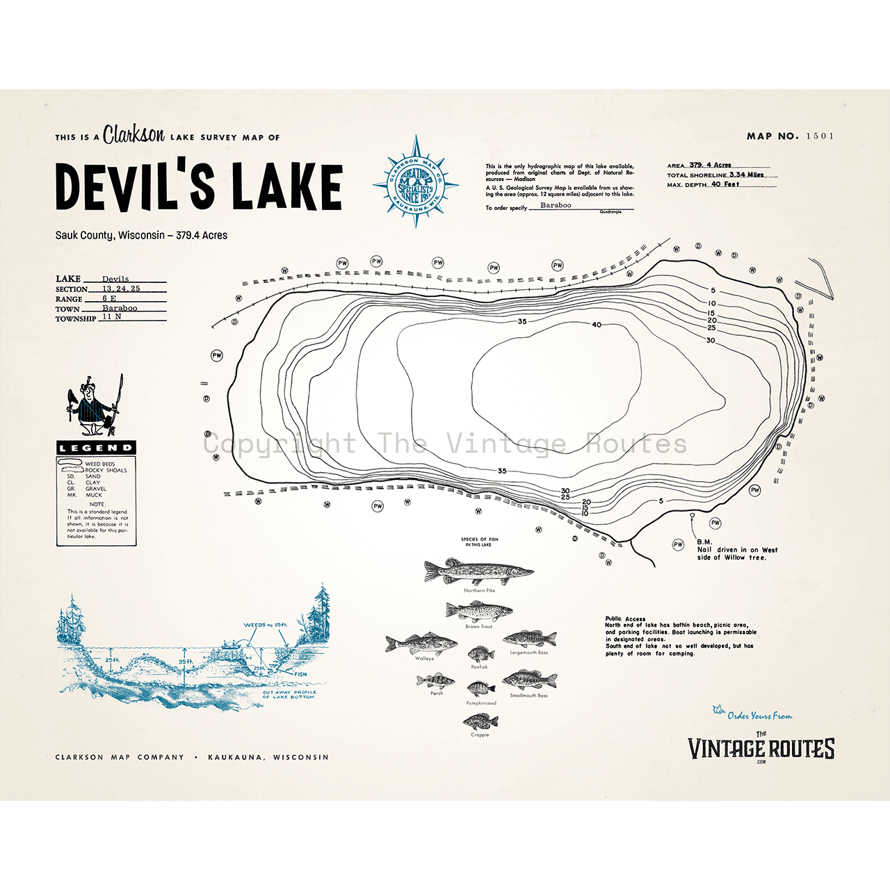 Devil's Lake, Sauk County, WI