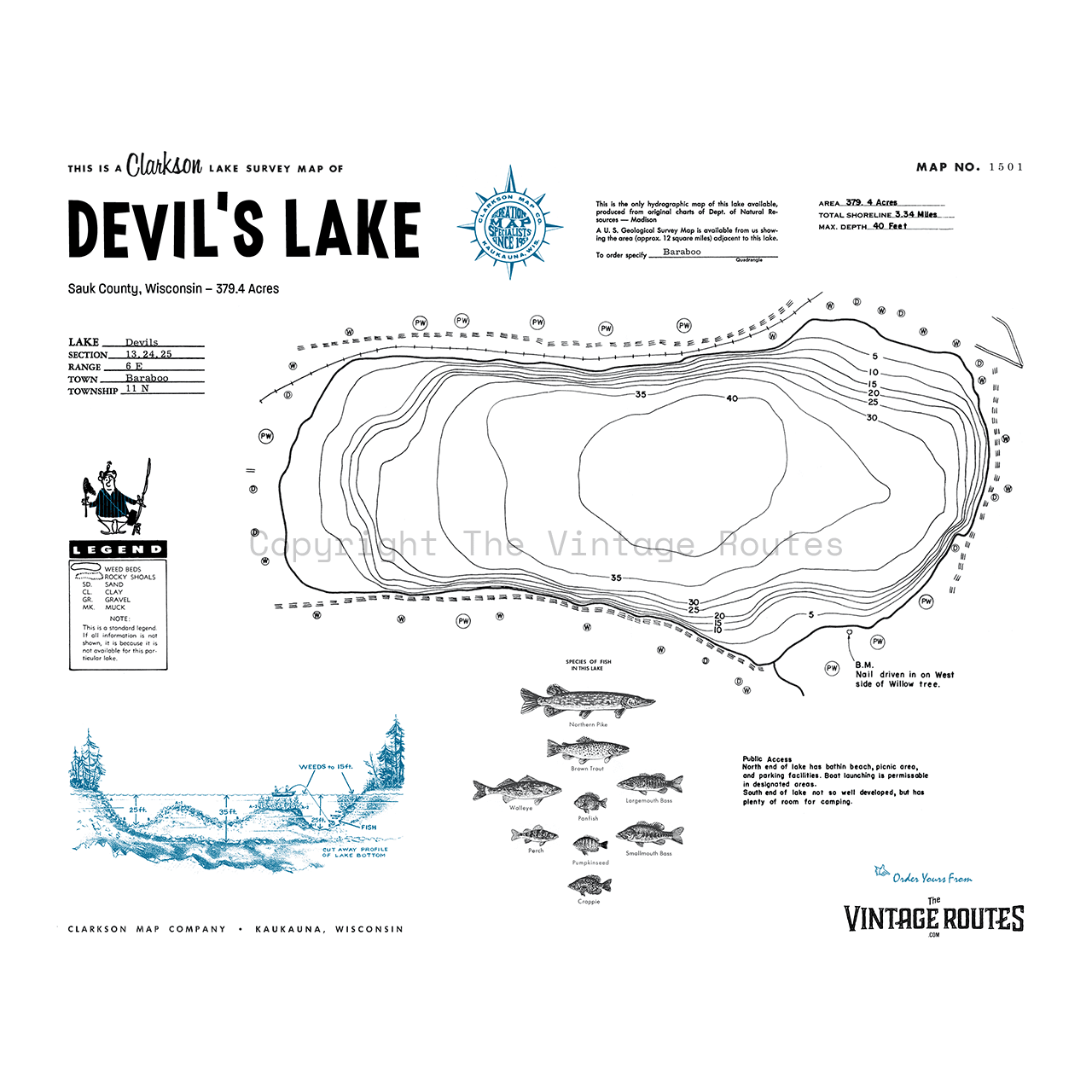 Devil's Lake, Sauk County, WI