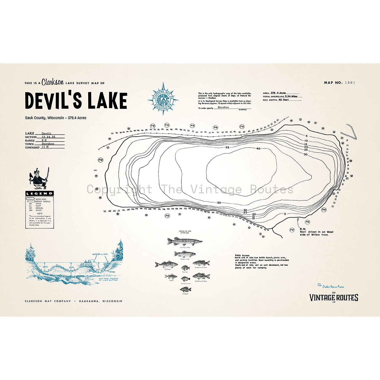 Devil's Lake, Sauk County, WI