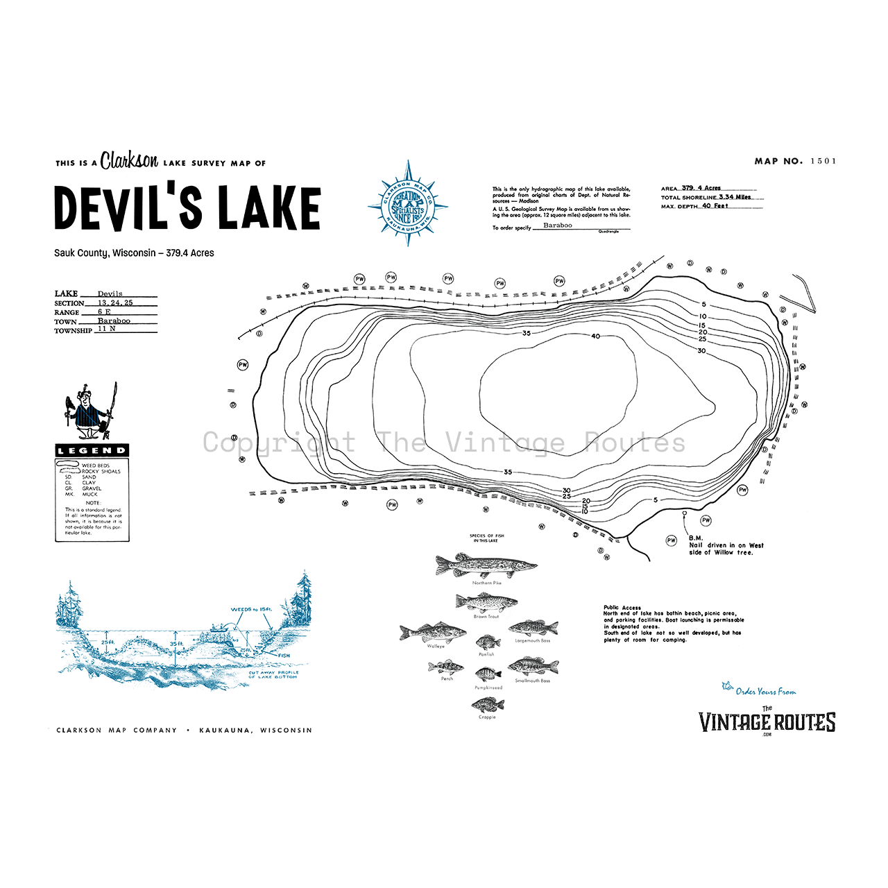 Devil's Lake, Sauk County, WI