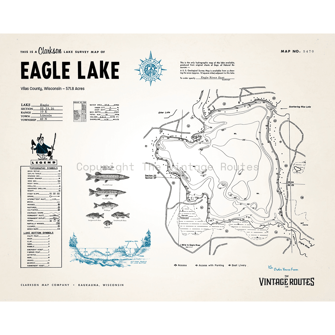 Eagle Lake, Vilas County, WI