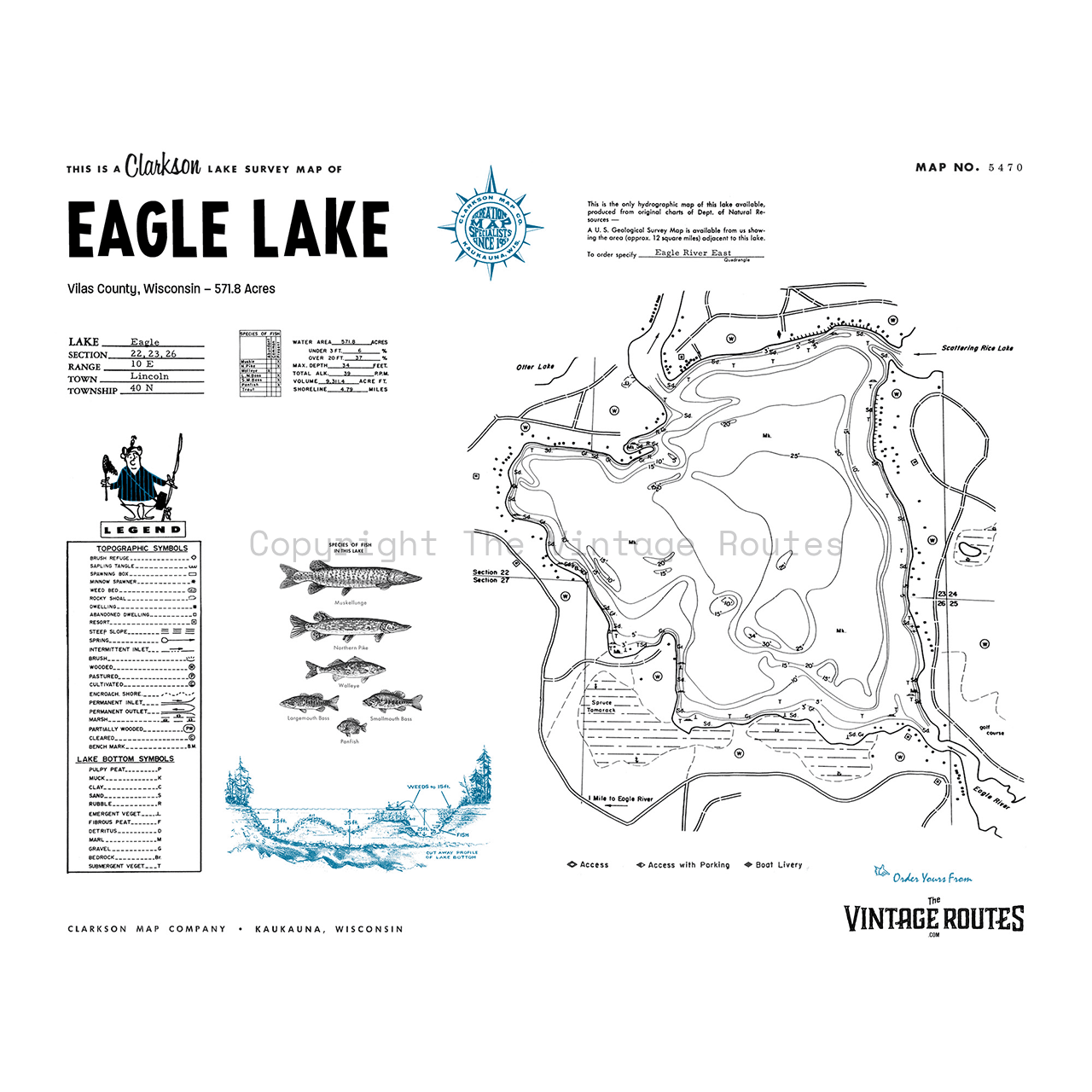 Eagle Lake, Vilas County, WI