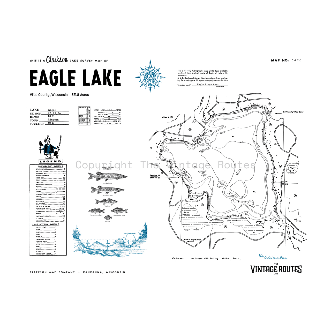 Eagle Lake, Vilas County, WI