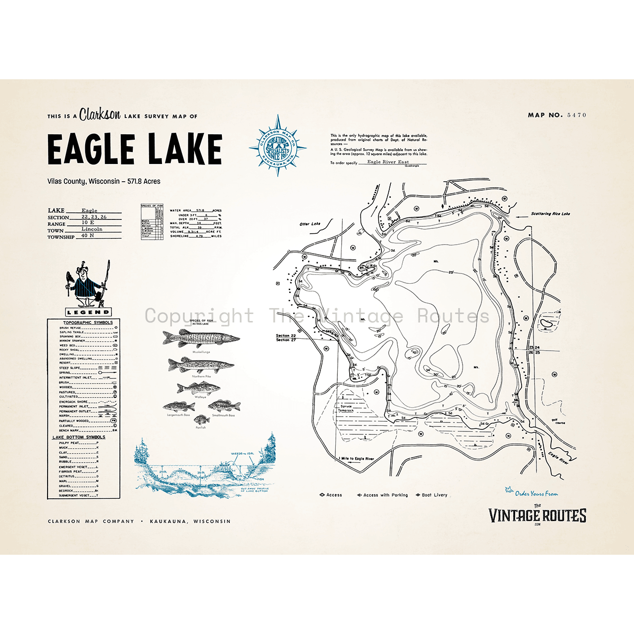 Eagle Lake, Vilas County, WI