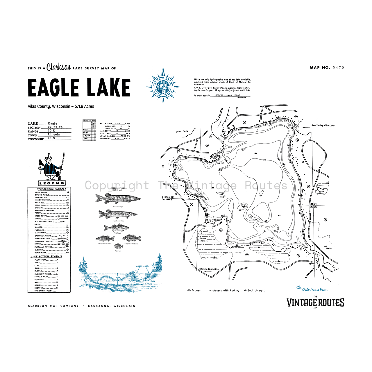 Eagle Lake, Vilas County, WI