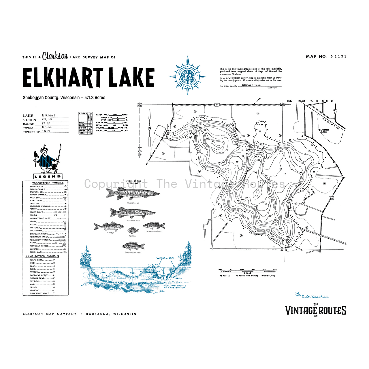 Elkhart Lake, Sheboygan County, WI