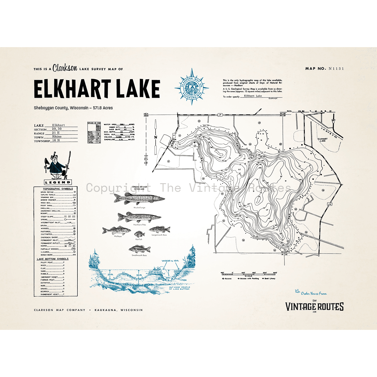 Elkhart Lake, Sheboygan County, WI