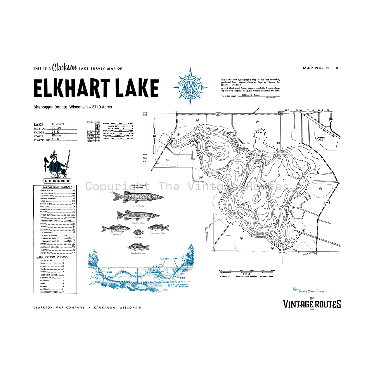 Elkhart Lake, Sheboygan County, WI