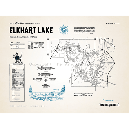 Elkhart Lake, Sheboygan County, WI