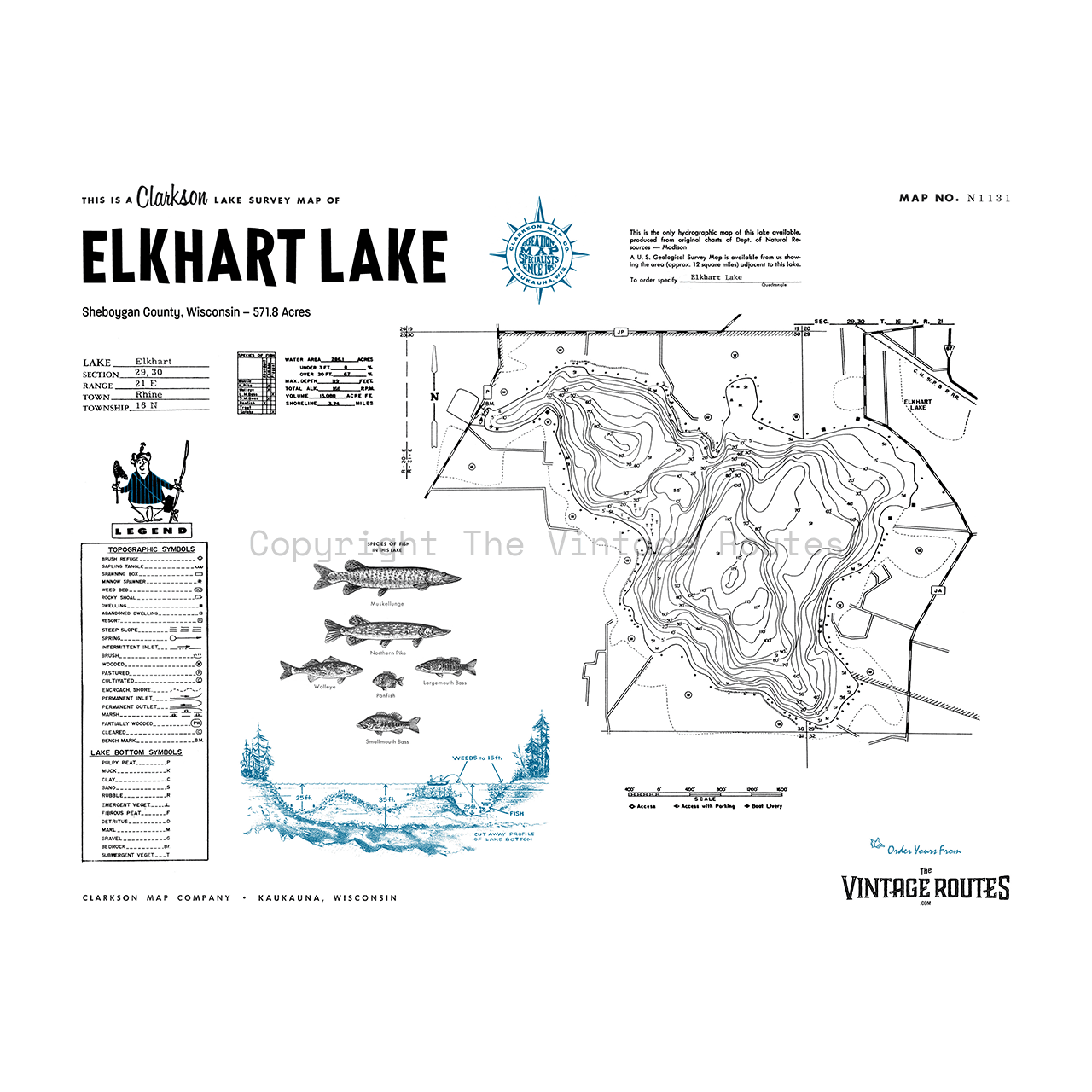 Elkhart Lake, Sheboygan County, WI