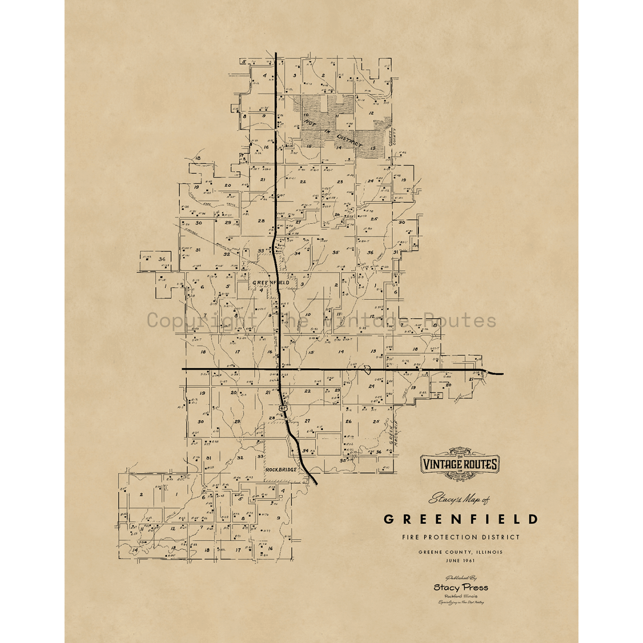 Greenfield, IL 1951