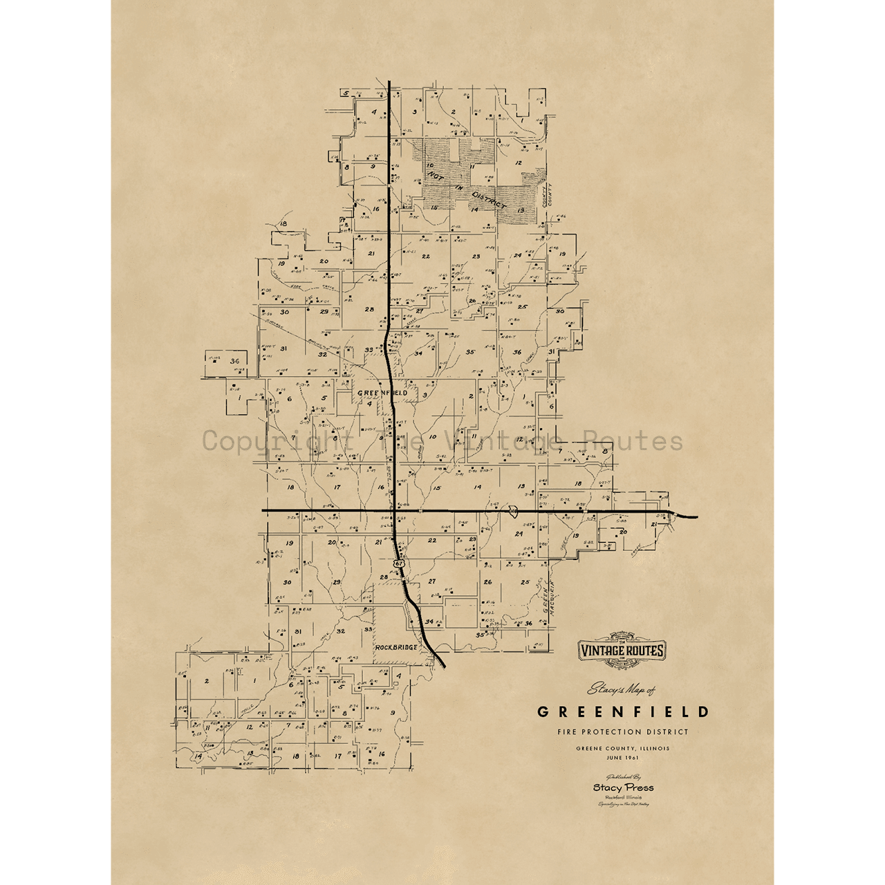 Greenfield, IL 1951