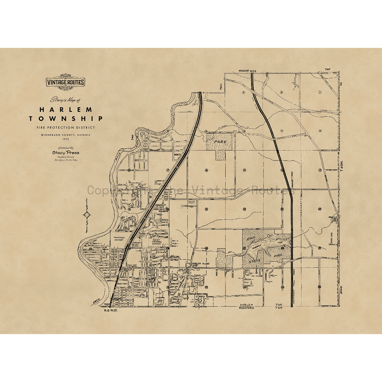 Harlem Township, IL 1973