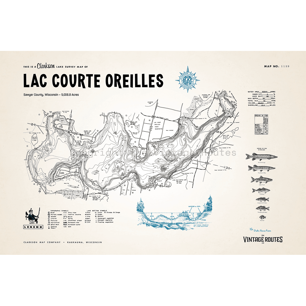 Lac Courte Oreilles, Sawyer County, WI
