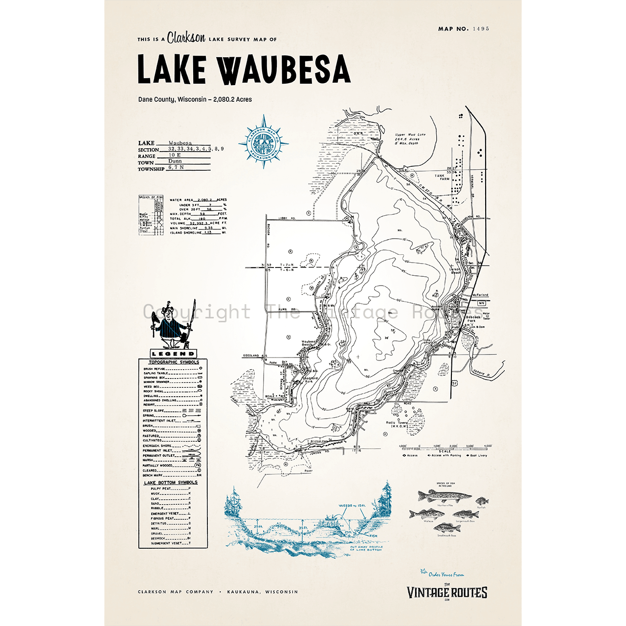 Lake Waubesa, Dane County, WI