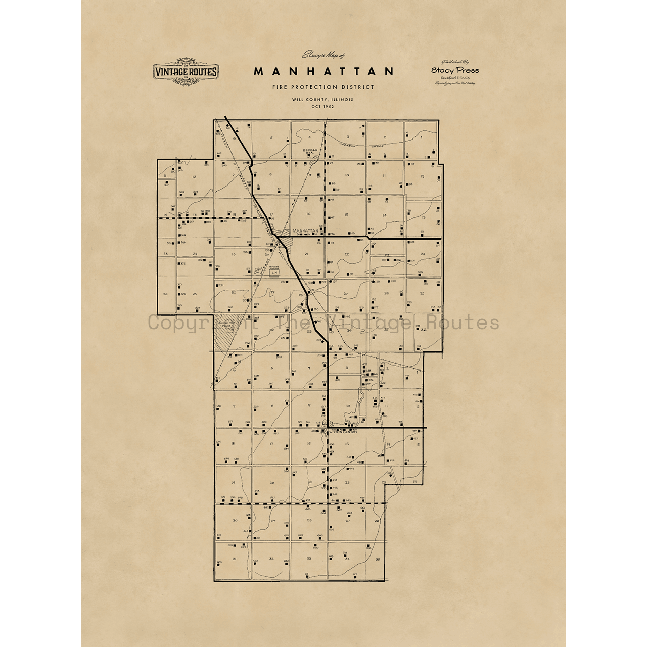 Manhattan, IL 1952