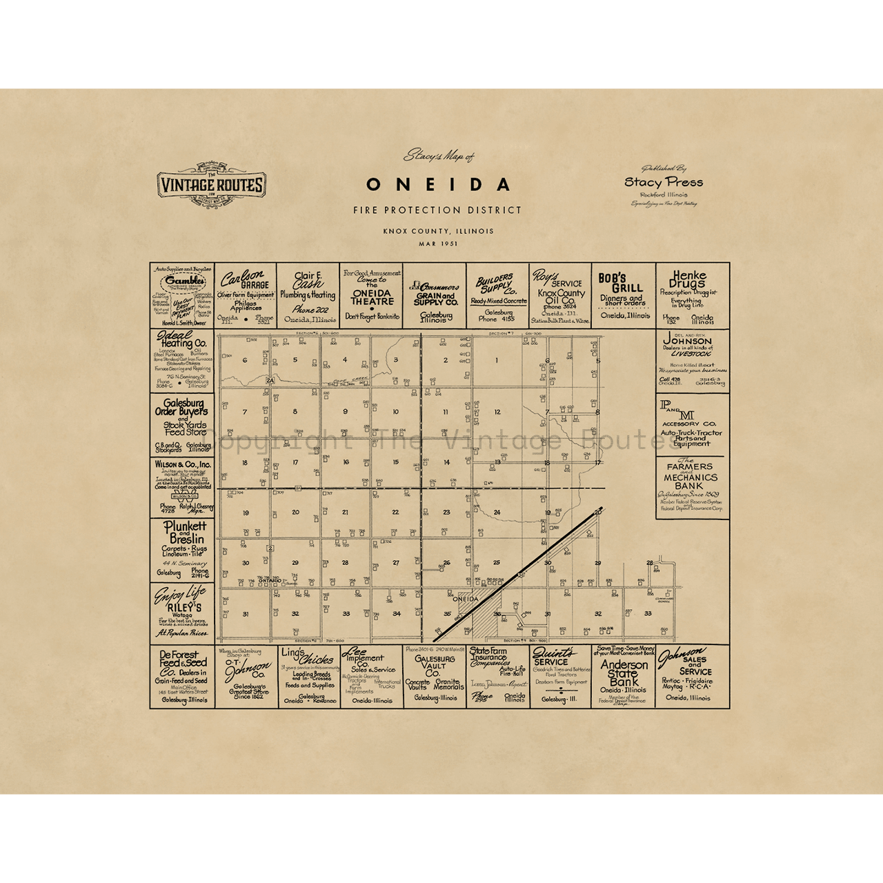 Oneida, IL 1951