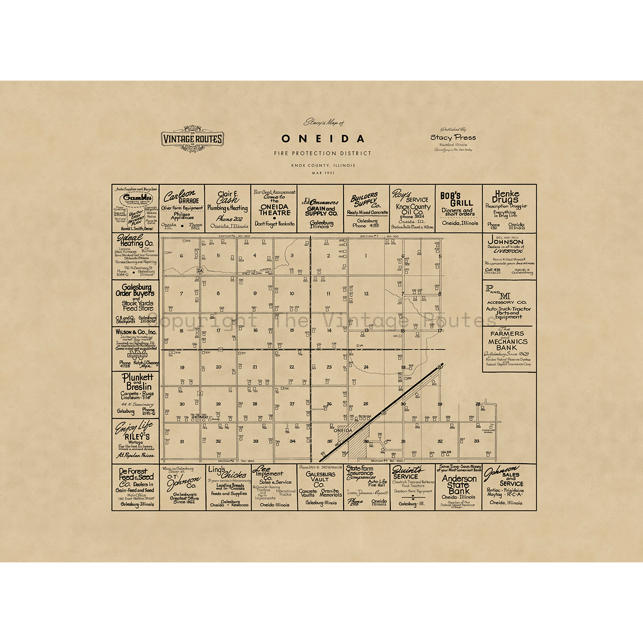 Oneida, IL 1951