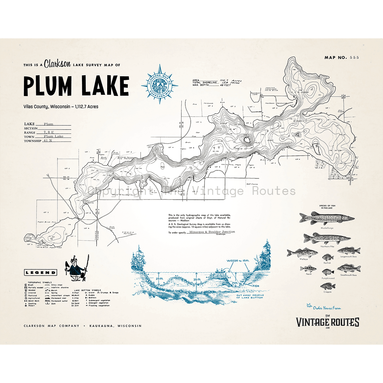 Plum Lake, Vilas County, WI