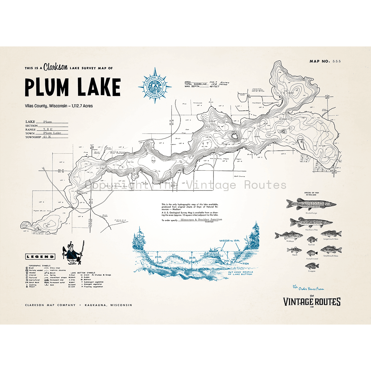 Plum Lake, Vilas County, WI