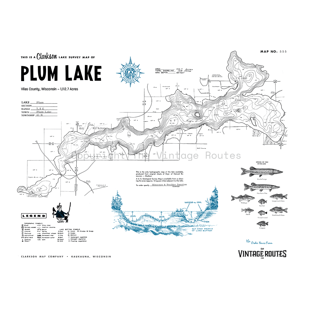 Plum Lake, Vilas County, WI