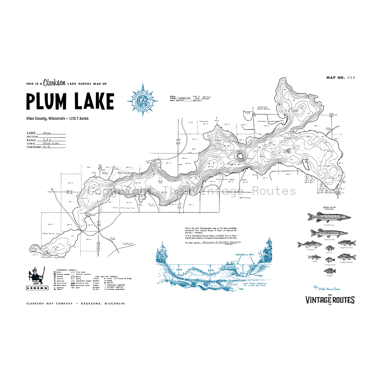 Plum Lake, Vilas County, WI