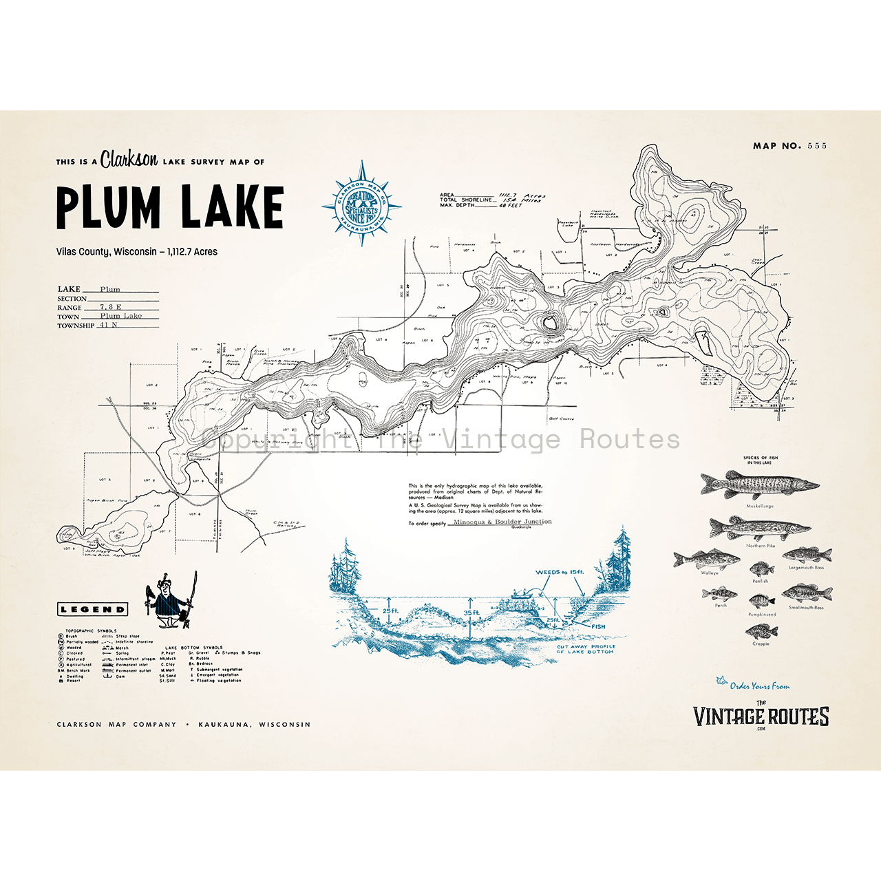 Plum Lake, Vilas County, WI