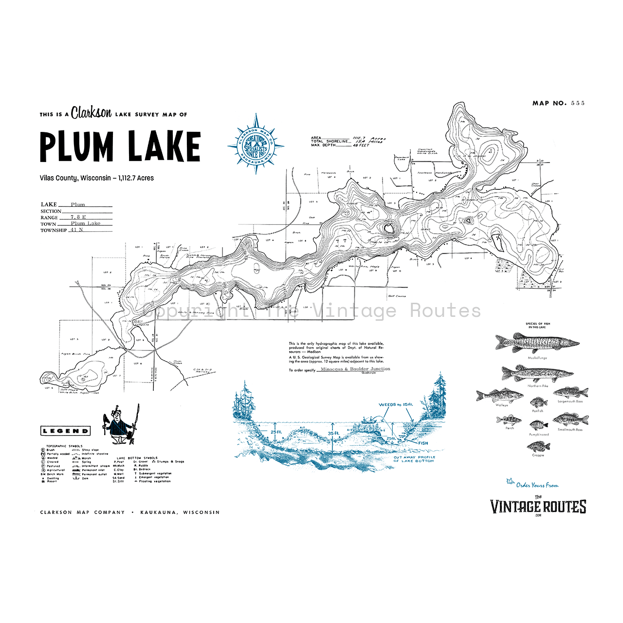 Plum Lake, Vilas County, WI