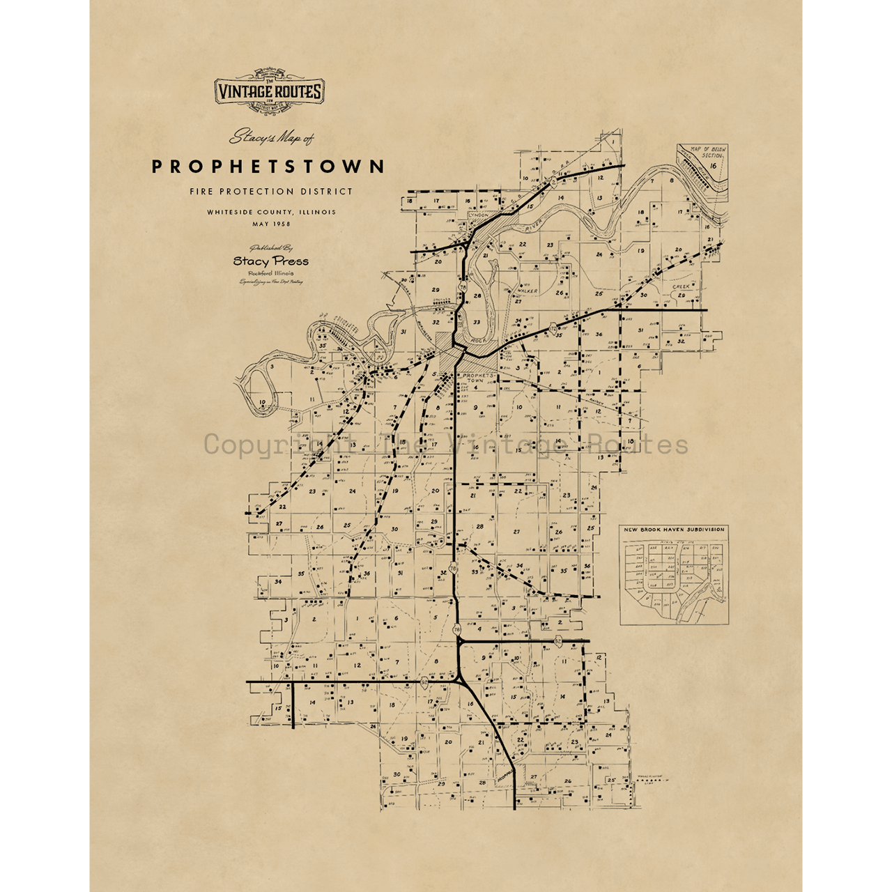 Prophetstown, IL 1958