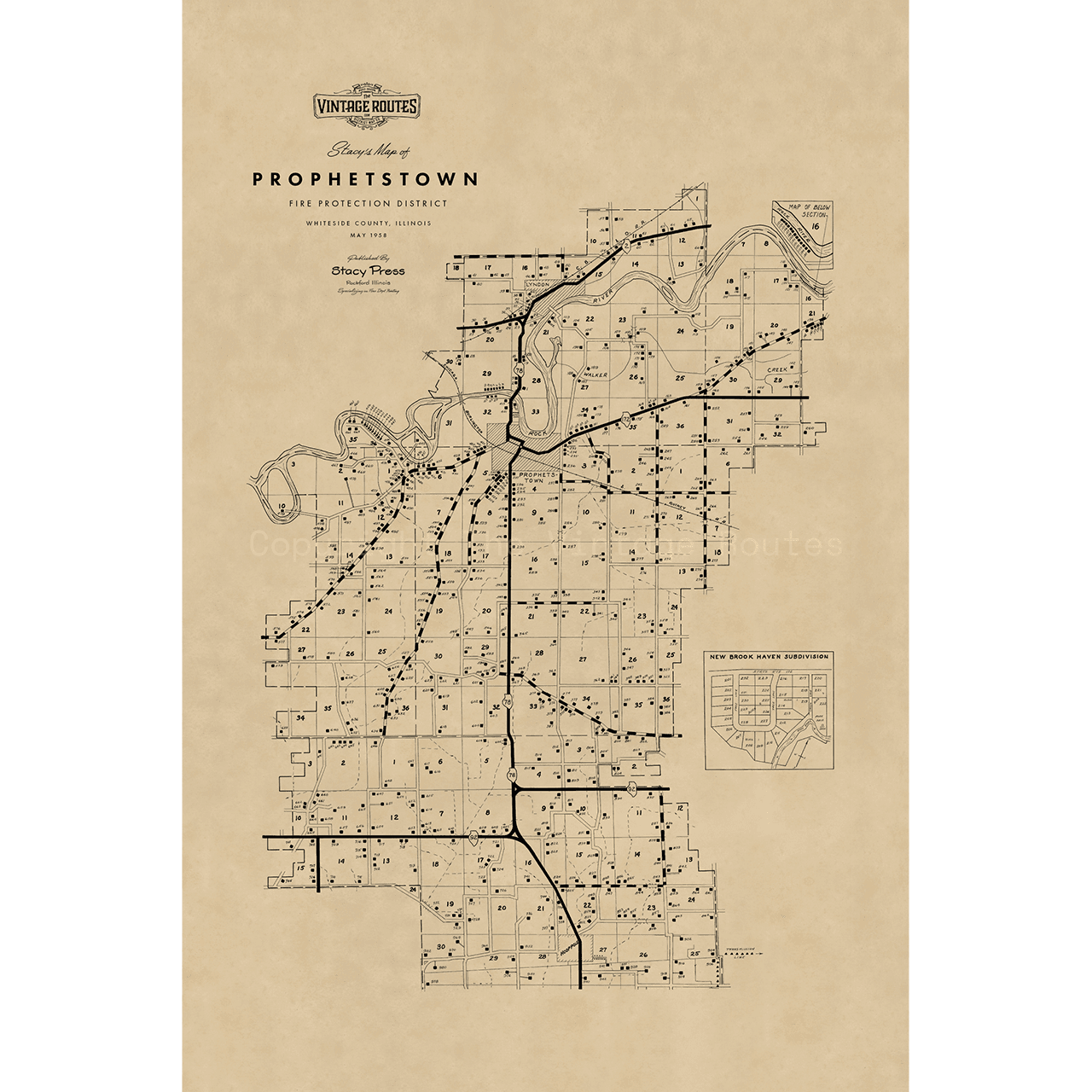 Prophetstown, IL 1958