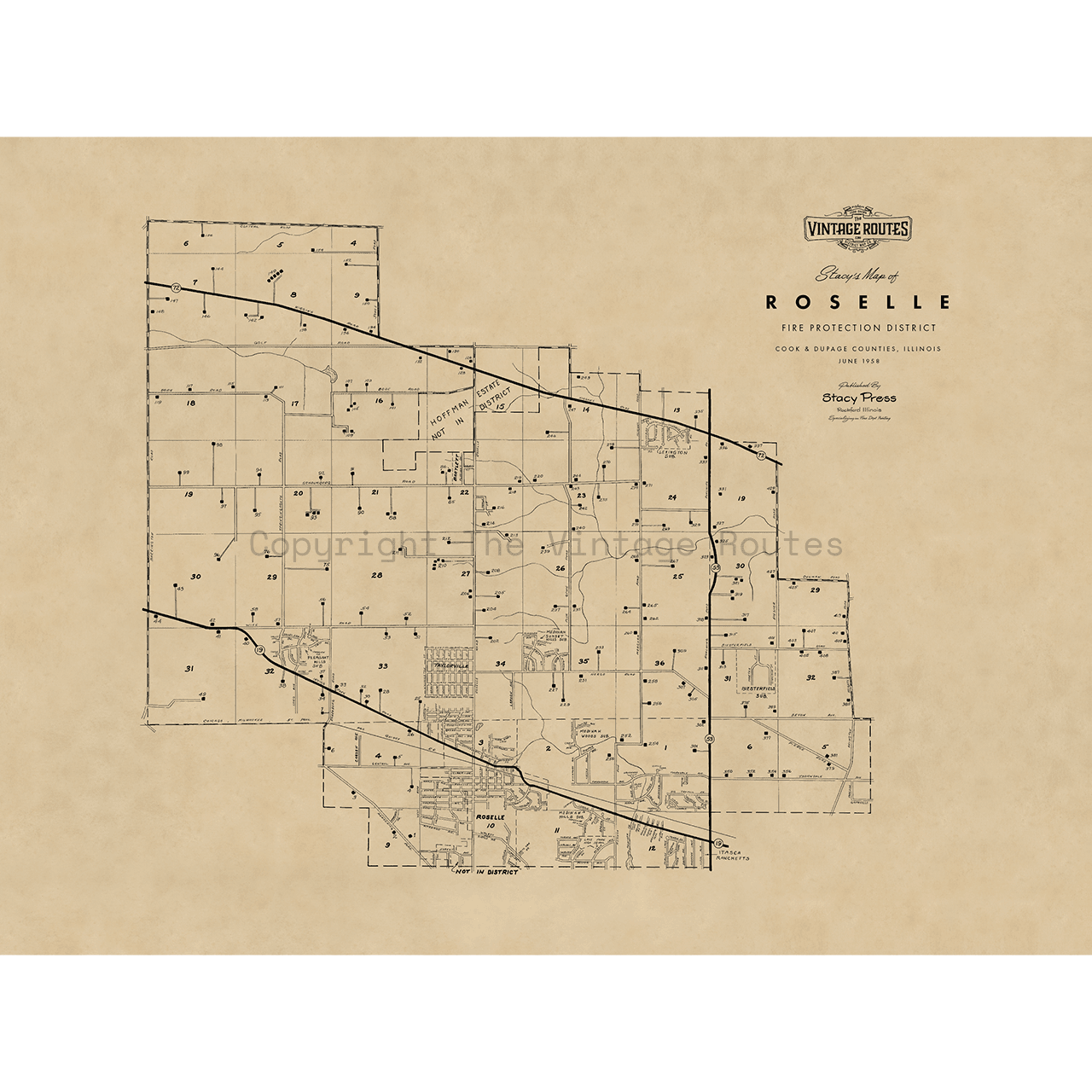 Roselle, IL 1958